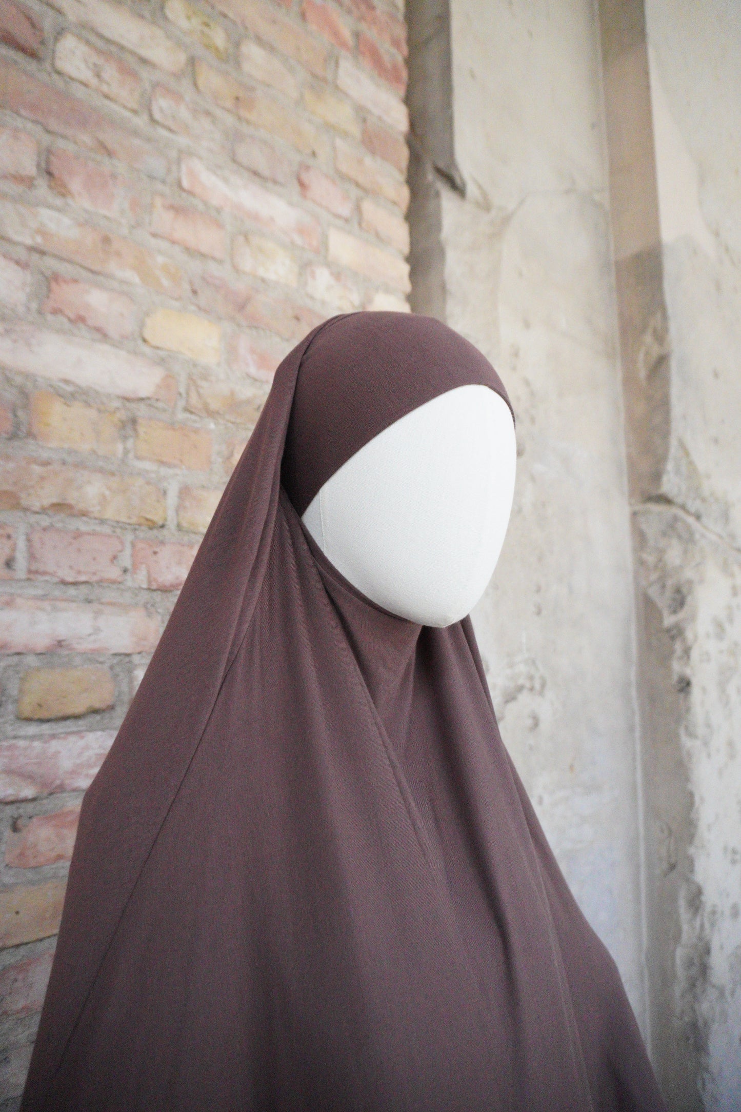 Cotton Khimar braun