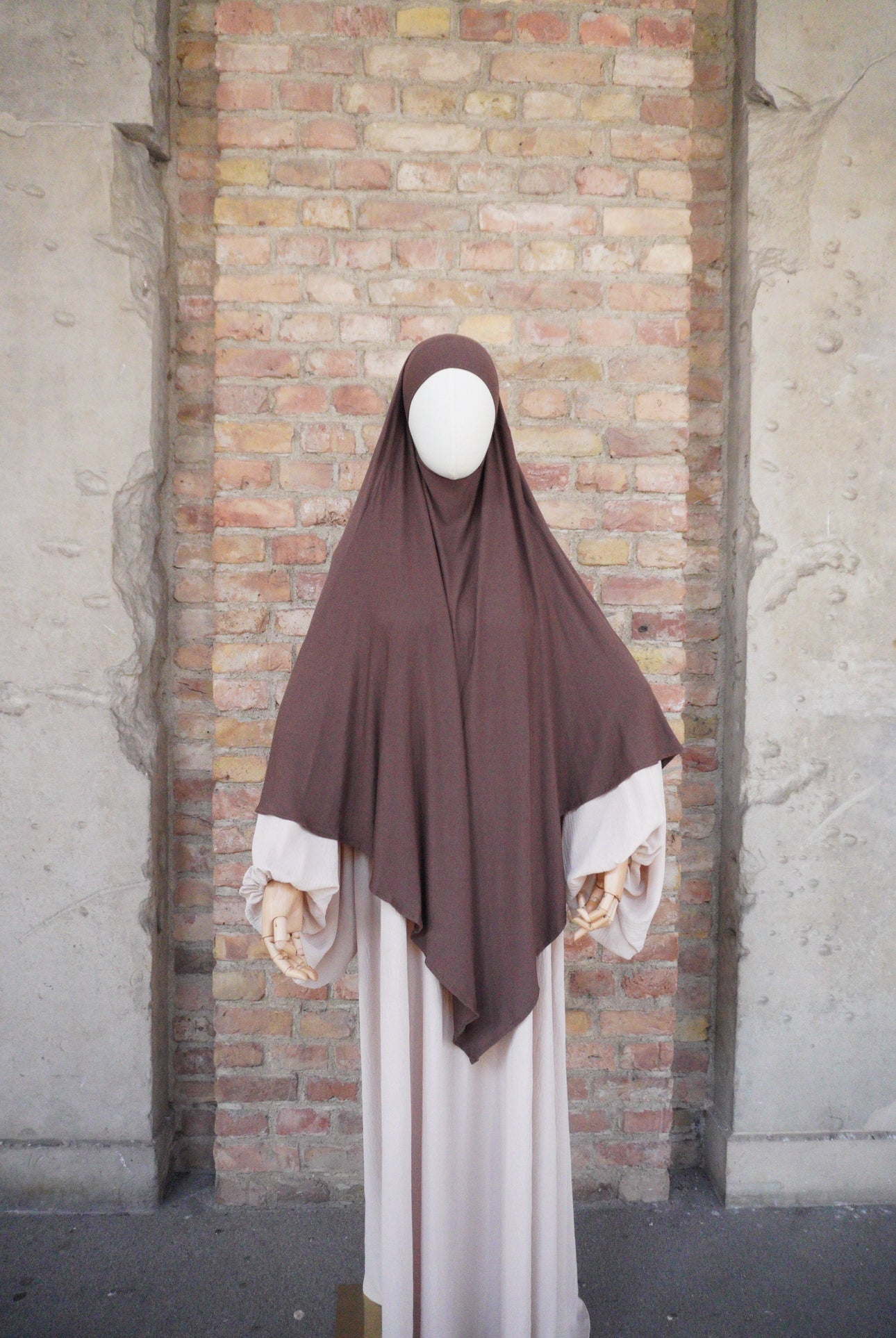 Cotton Khimar braun