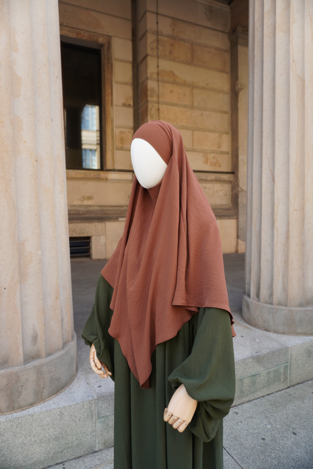 Khimar Einlagig Espresso