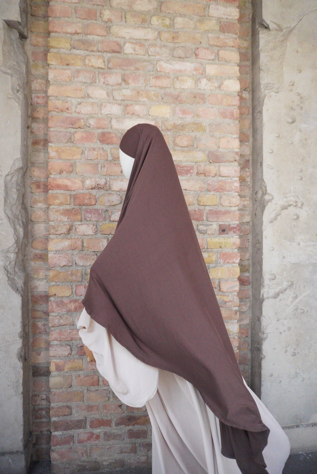 Cotton Khimar braun
