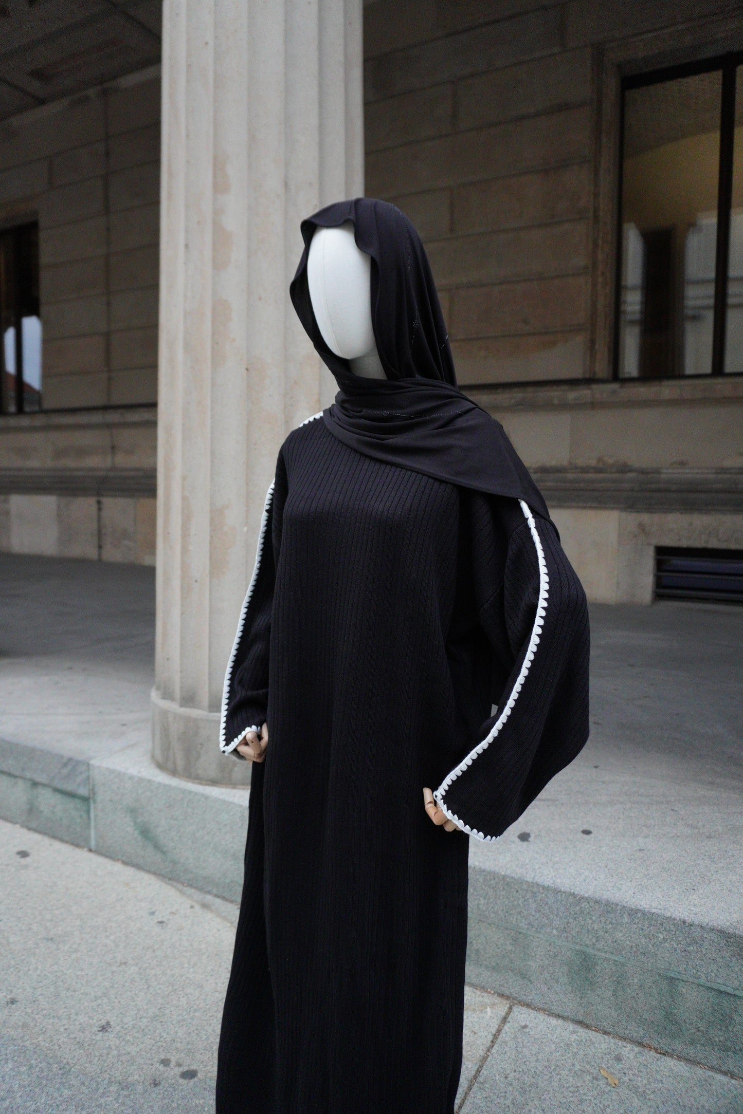 Strickkleid Amara schwarz