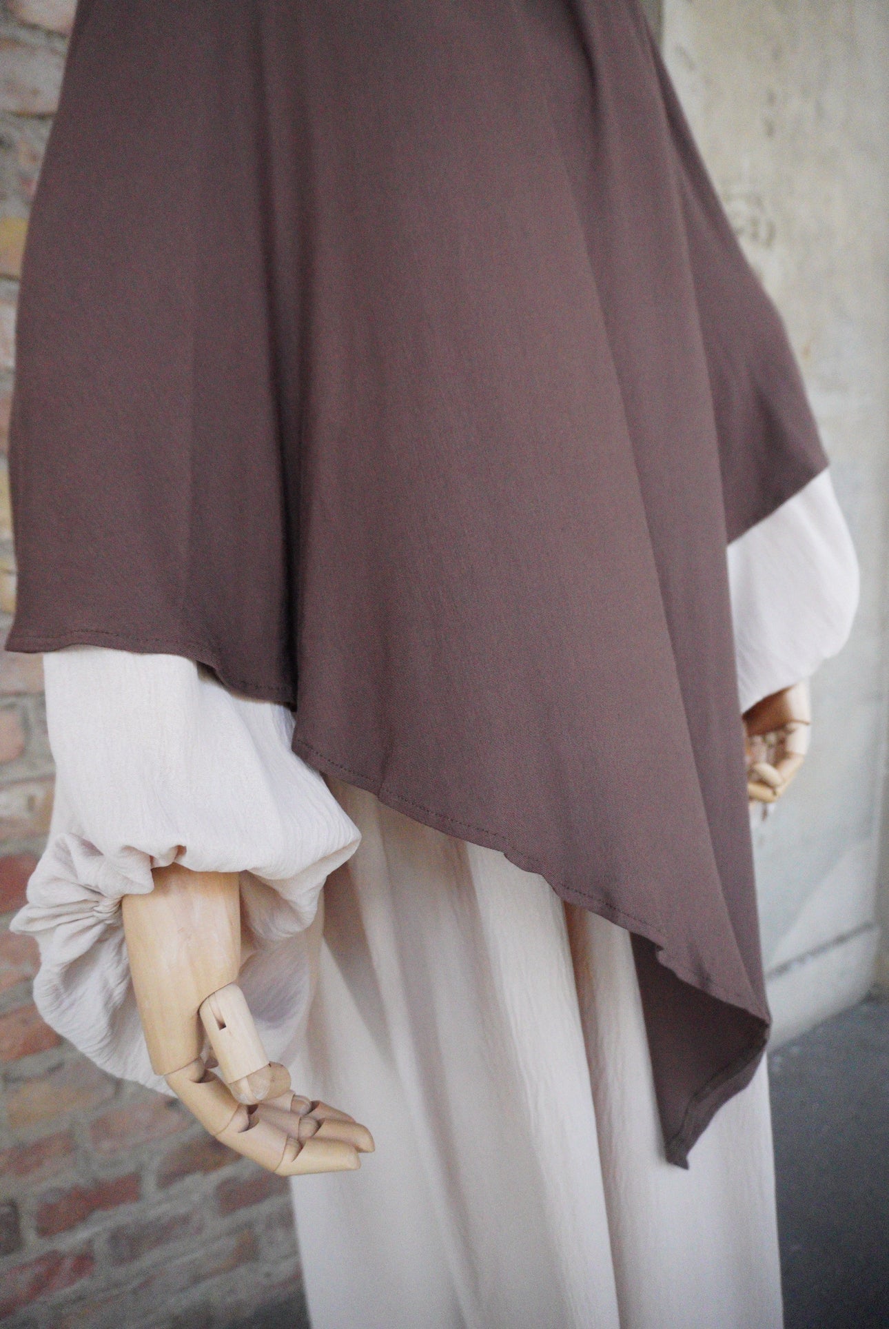 Cotton Khimar braun