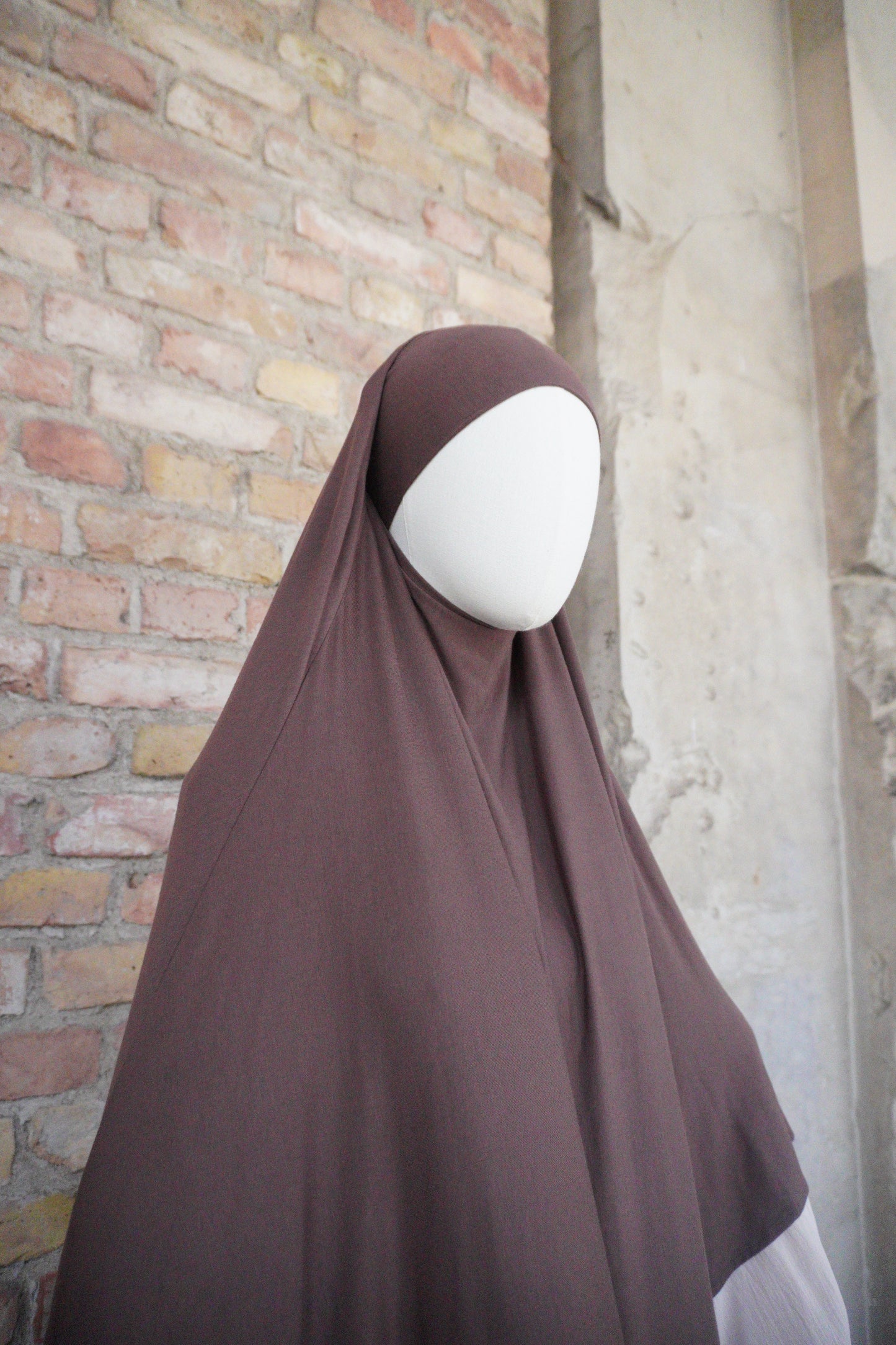 Cotton Khimar braun