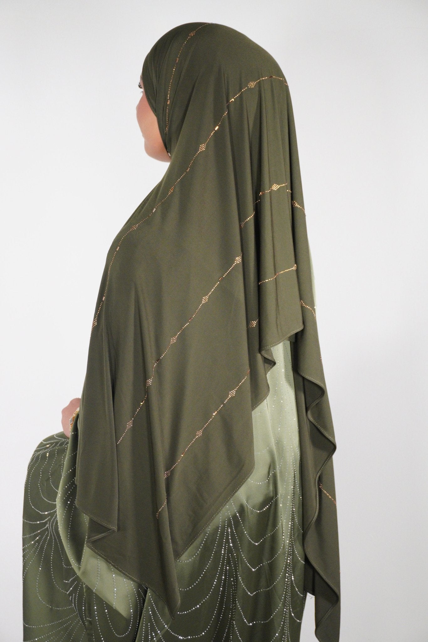 Jersey Diamond Khaki - Byaygul