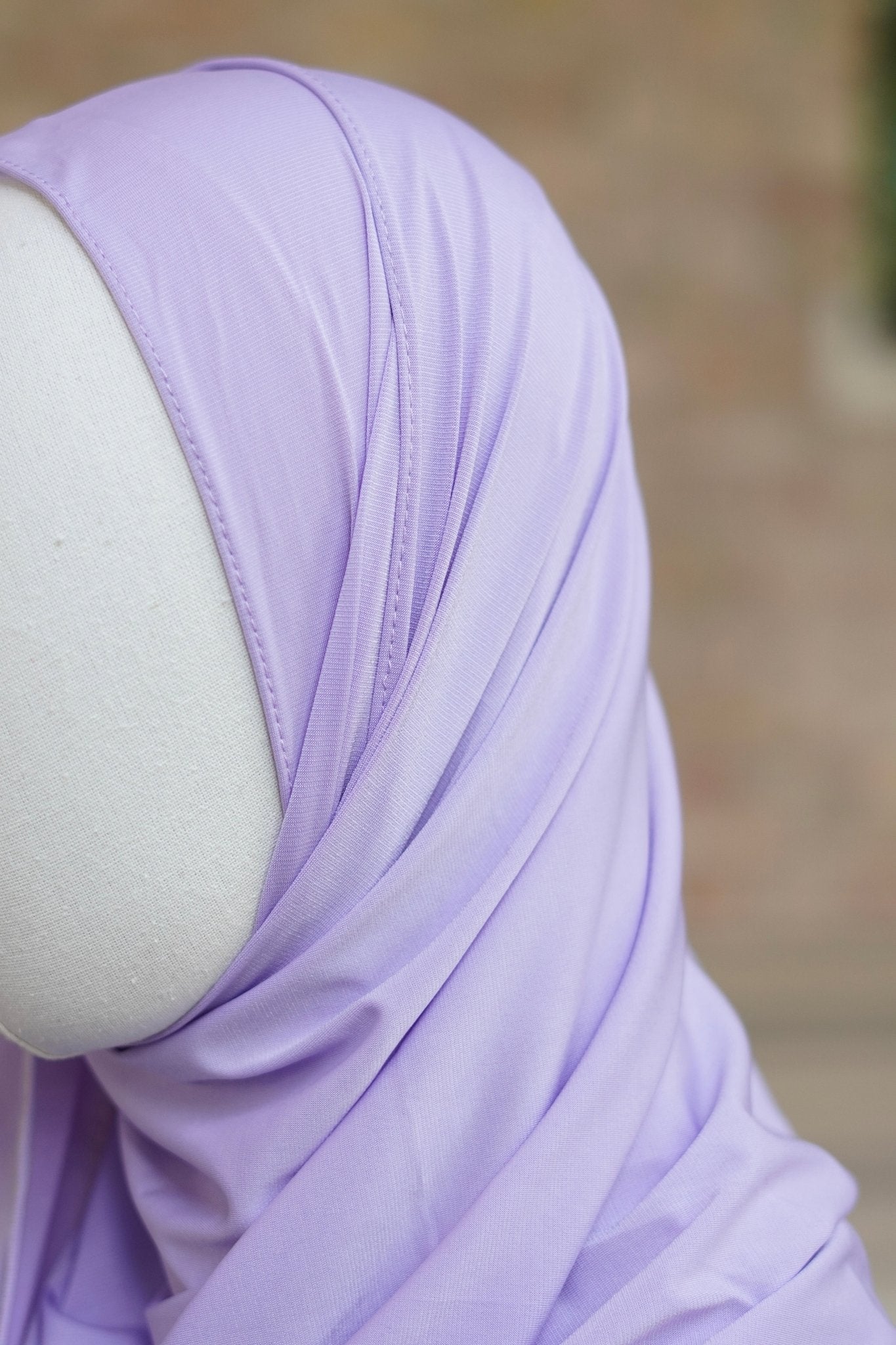 Jersey Hijab Welle “Lavendel” - Byaygul