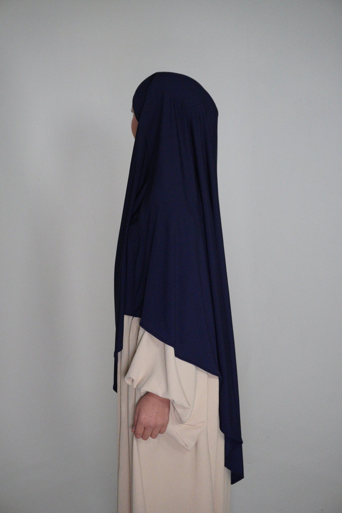 Jersey Khimar dunkelblau - Byaygul