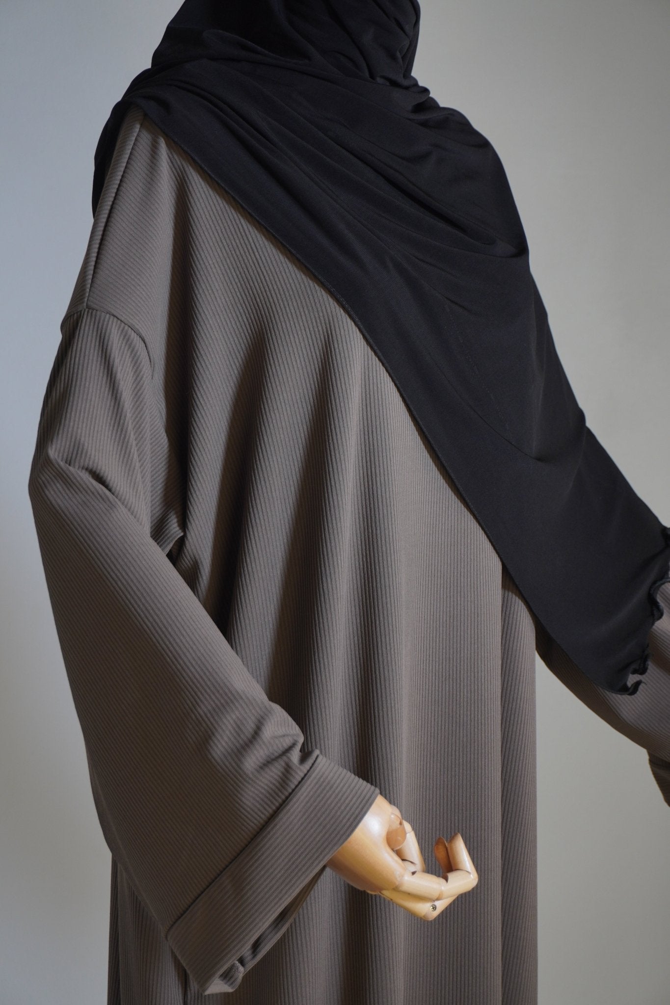 Jersey Kleid mocha - Byaygul