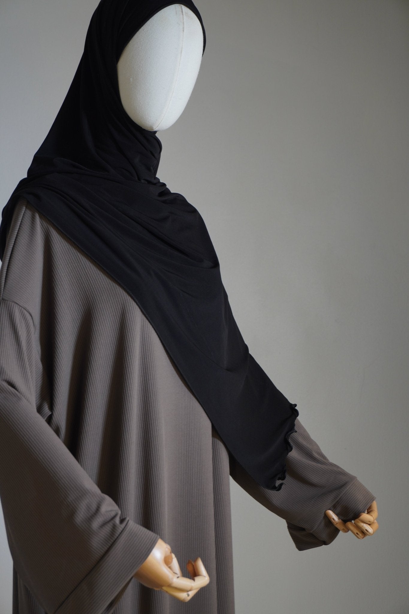 Jersey Kleid mocha - Byaygul