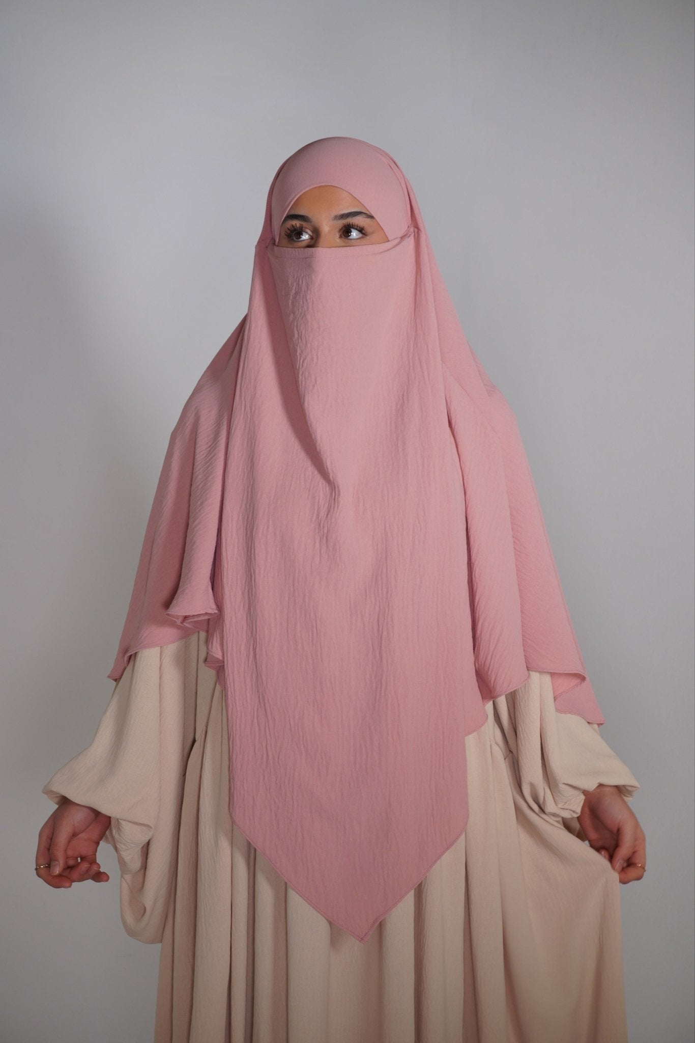 Khimar Einlagig blush - Byaygul