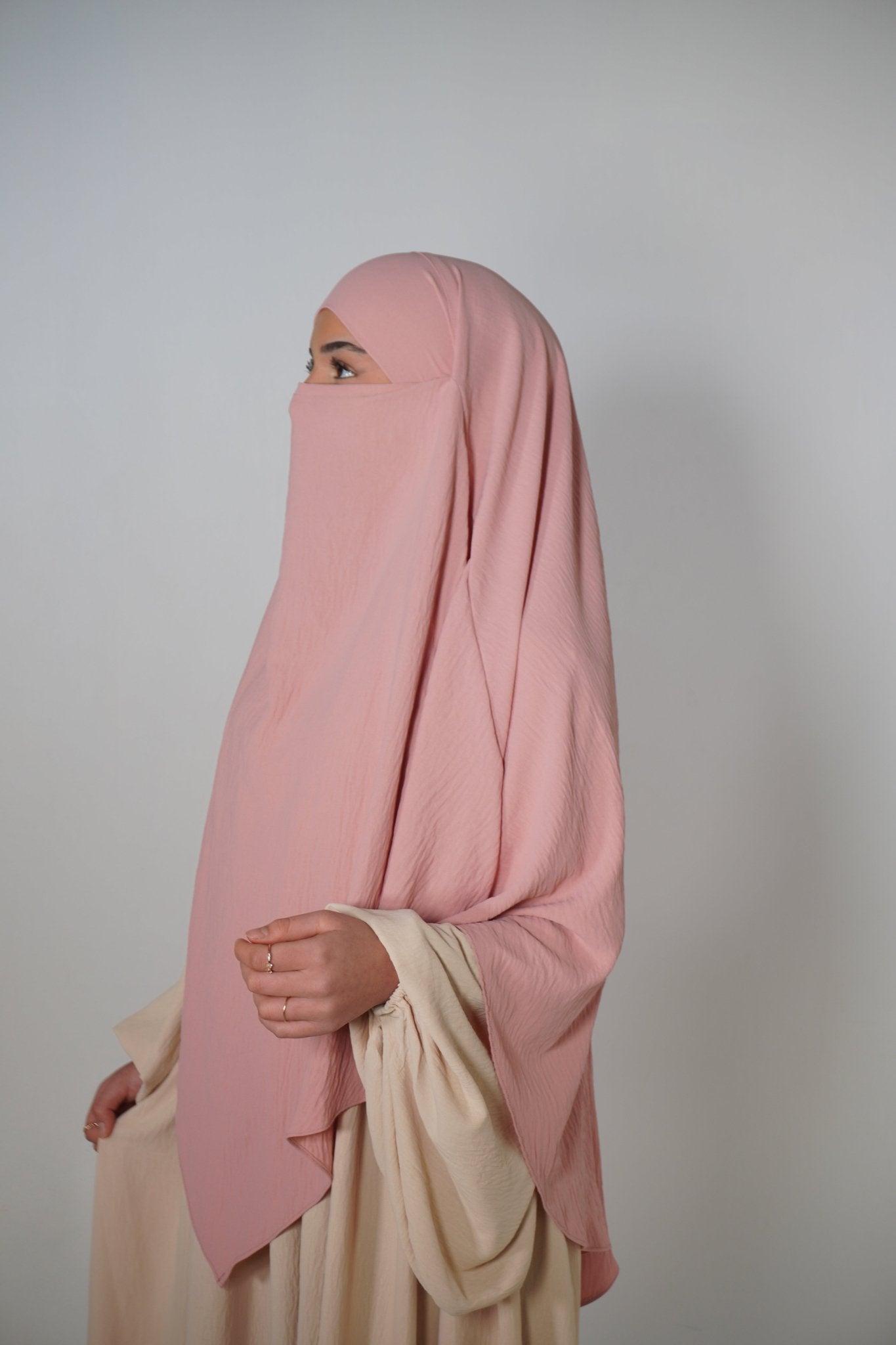 Khimar Einlagig blush - Byaygul