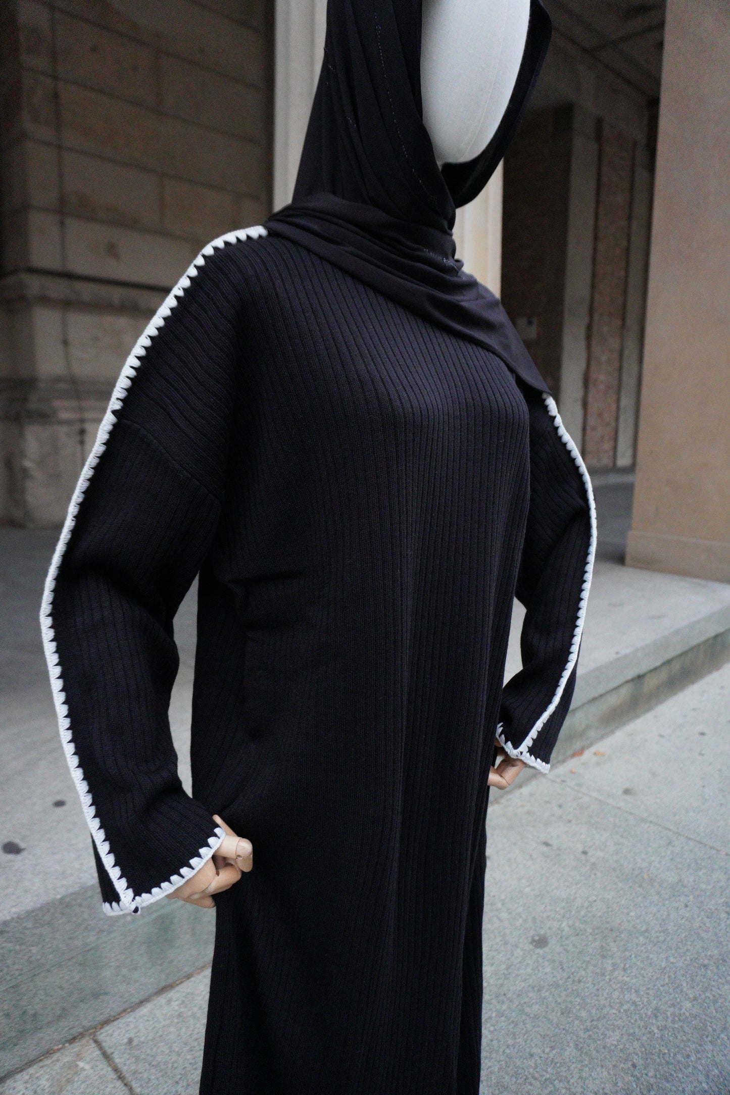 Strickkleid Amara schwarz