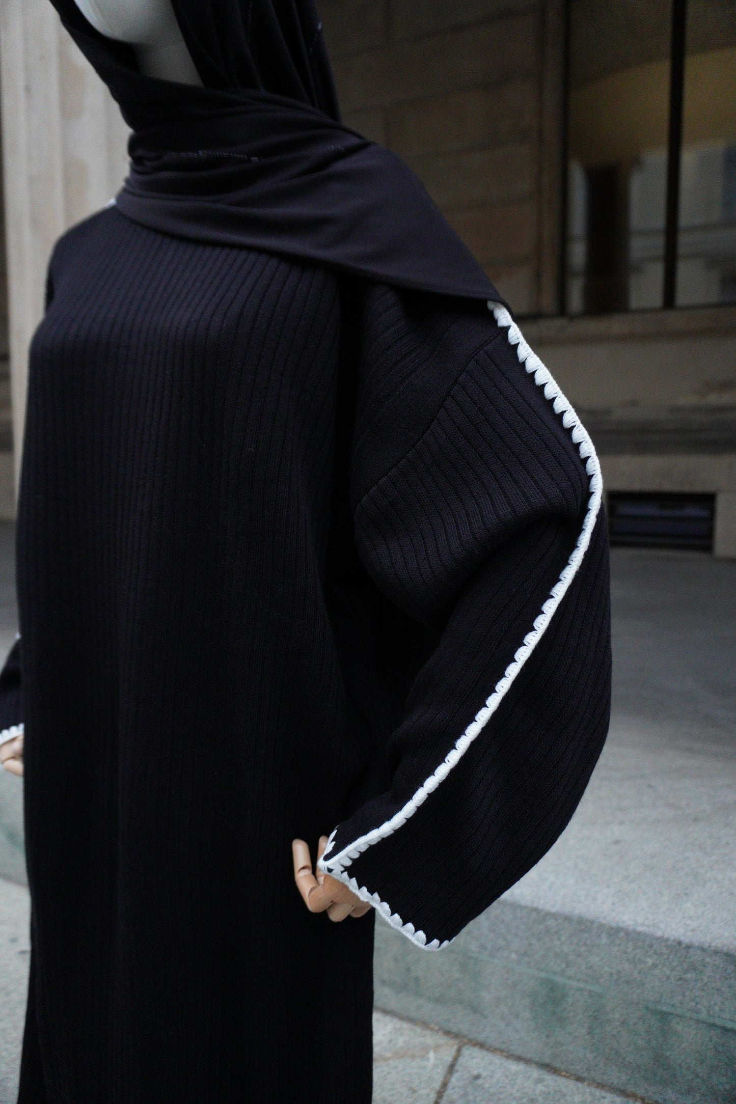 Strickkleid Amara schwarz