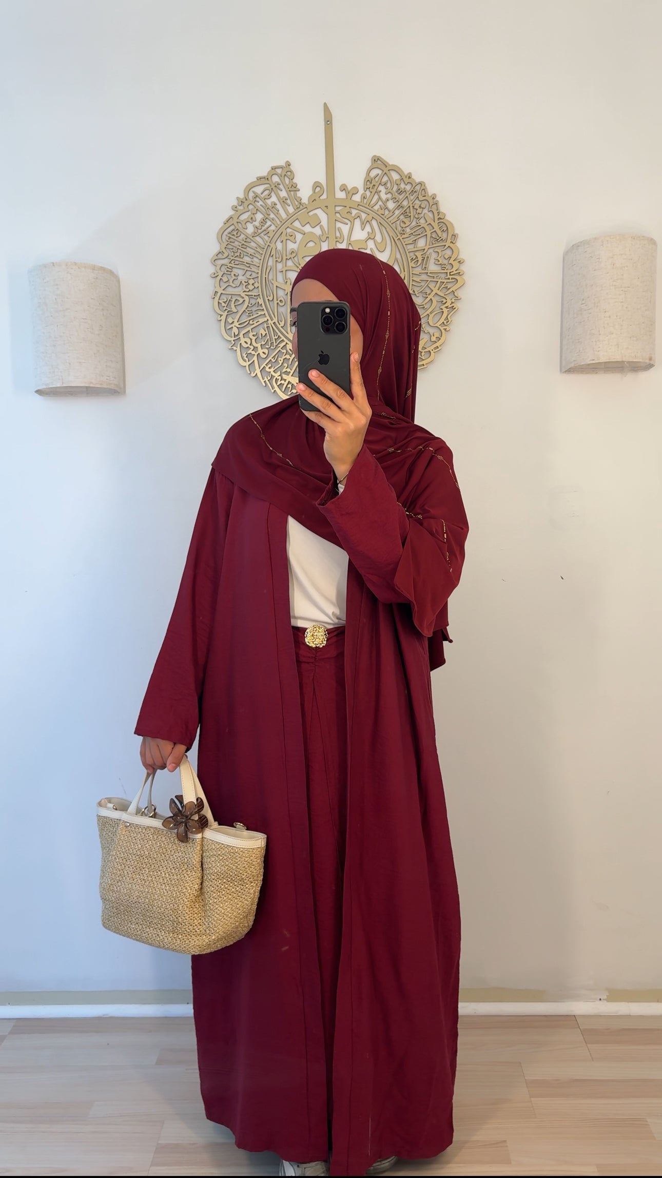 Zweiteiler Cardigan Rock Bordeaux