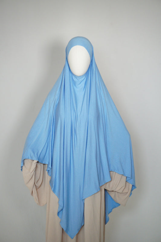 Cotton Khimar babyblau