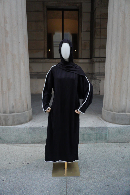 Strickkleid Amara schwarz