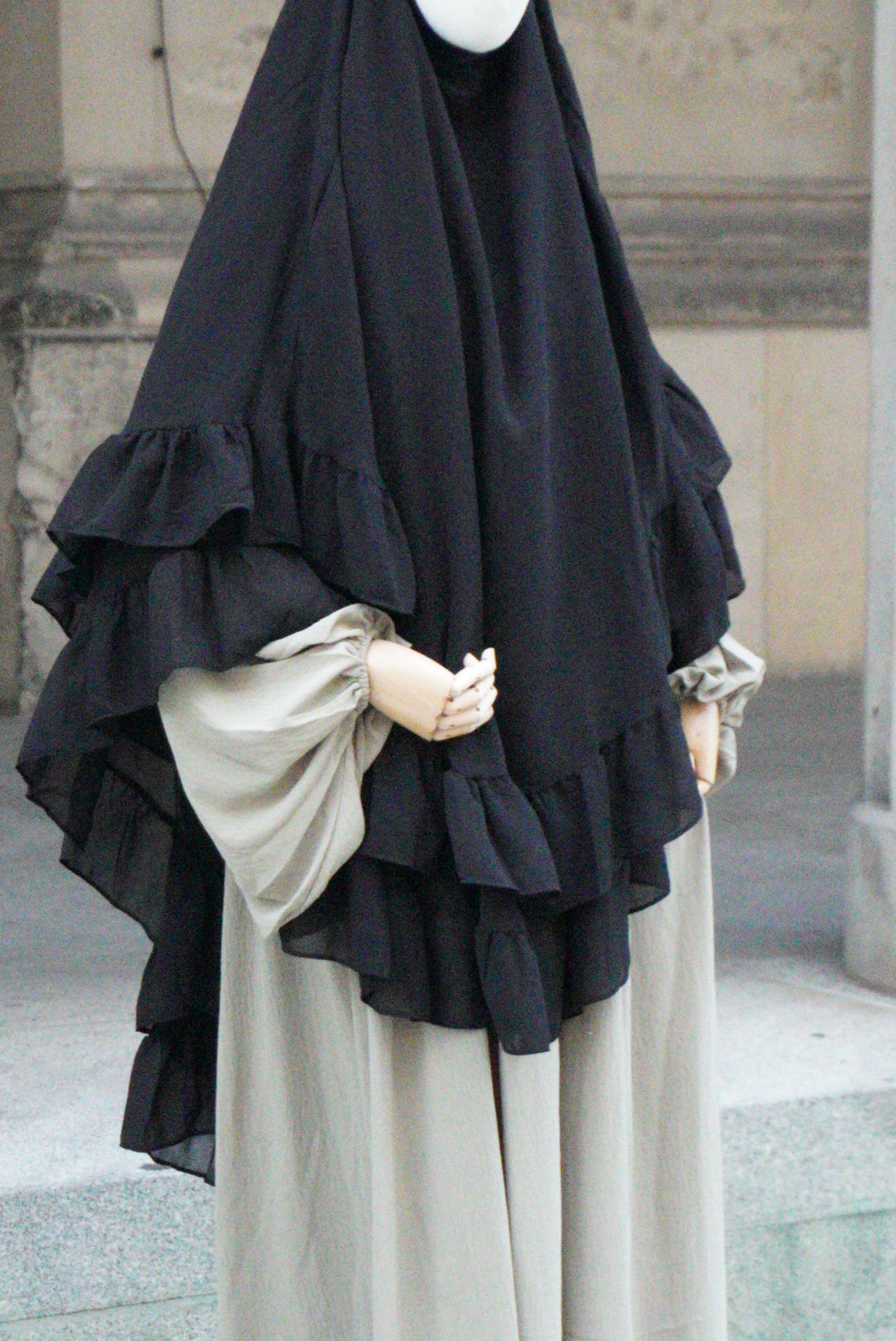 Princess Khimar schwarz