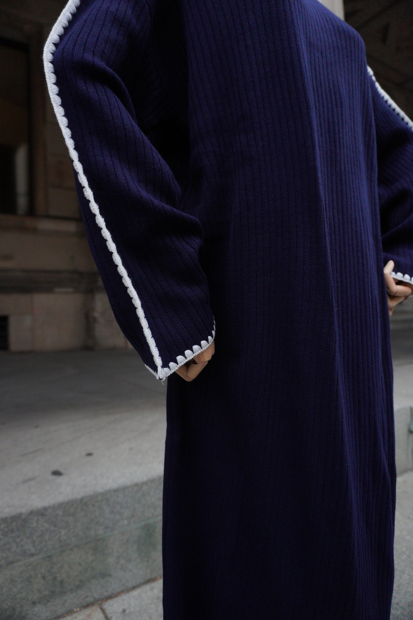 Strickkleid Amara dunkelblau