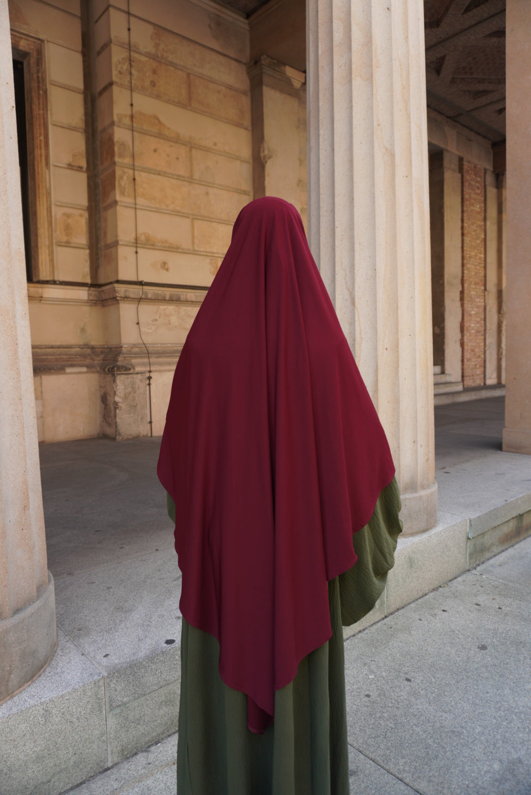 Jersey Khimar Weinrot
