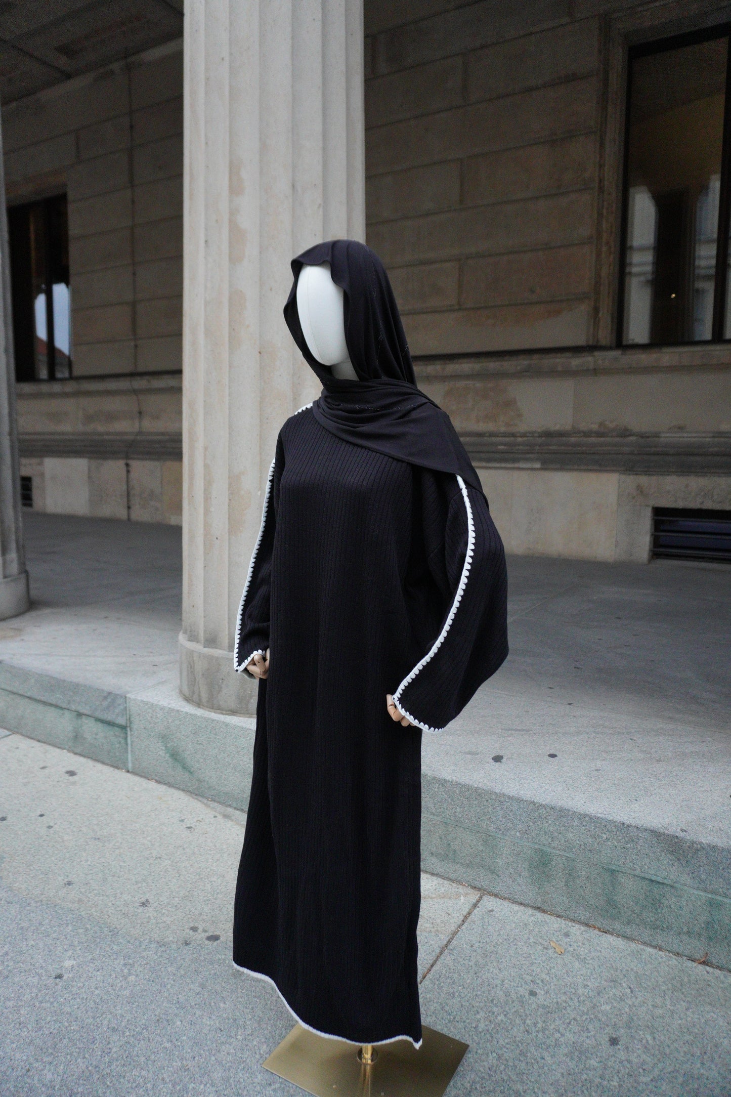 Strickkleid Amara schwarz