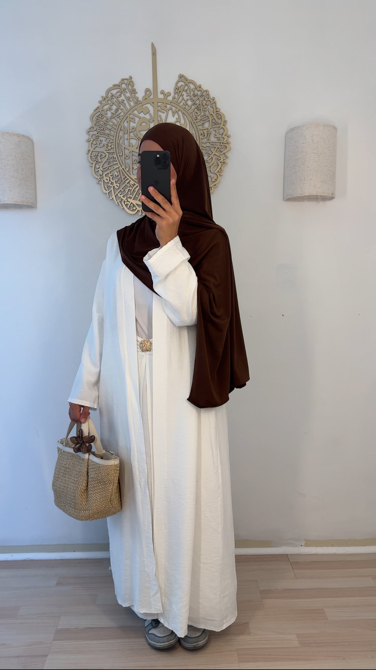 Zweiteiler Cardigan Rock weiß