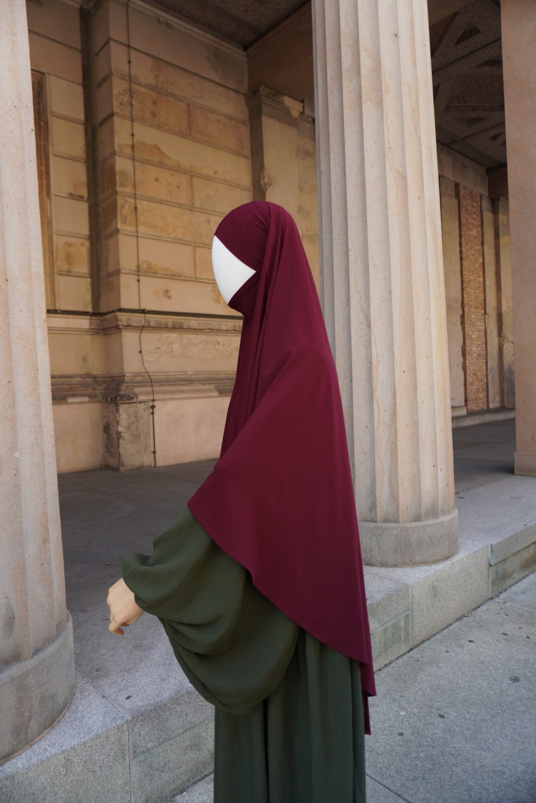 Jersey Khimar Weinrot
