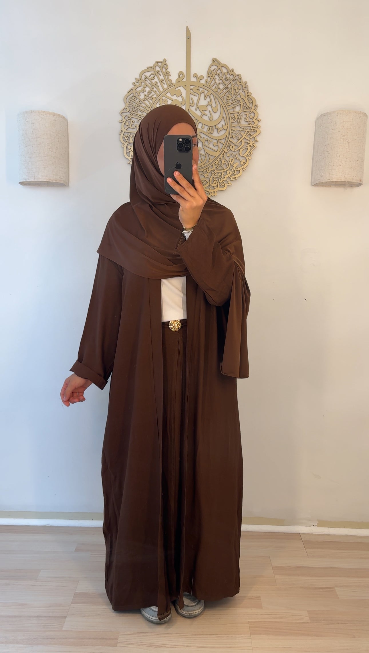 Zweiteiler Cardigan Rock braun