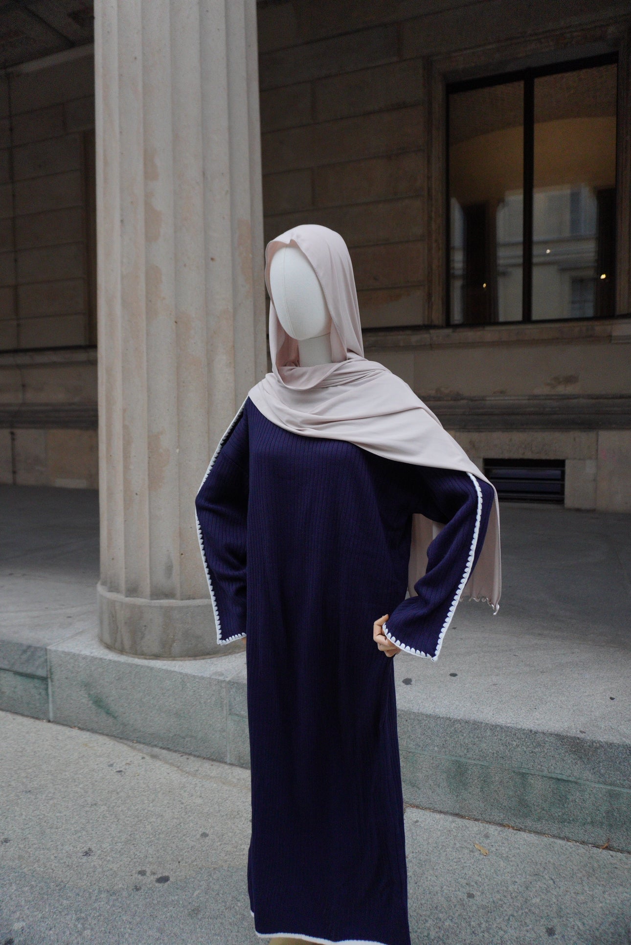 Strickkleid Amara dunkelblau