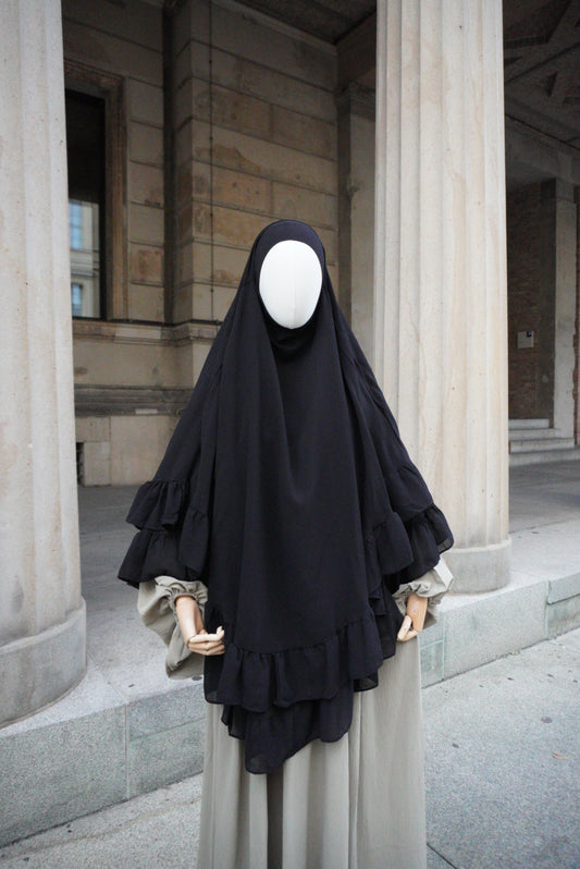Princess Khimar schwarz