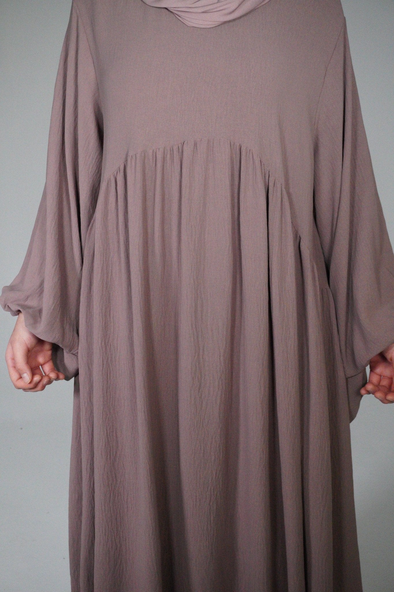 Abaya Almas altrosa - Byaygul