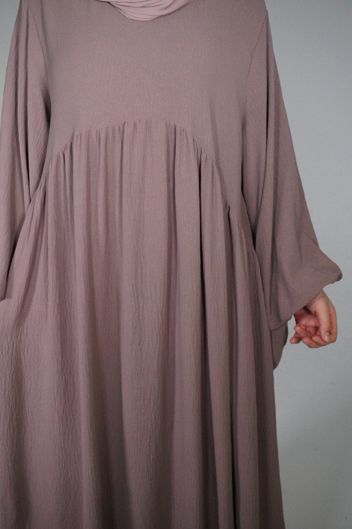 Abaya Almas altrosa - Byaygul