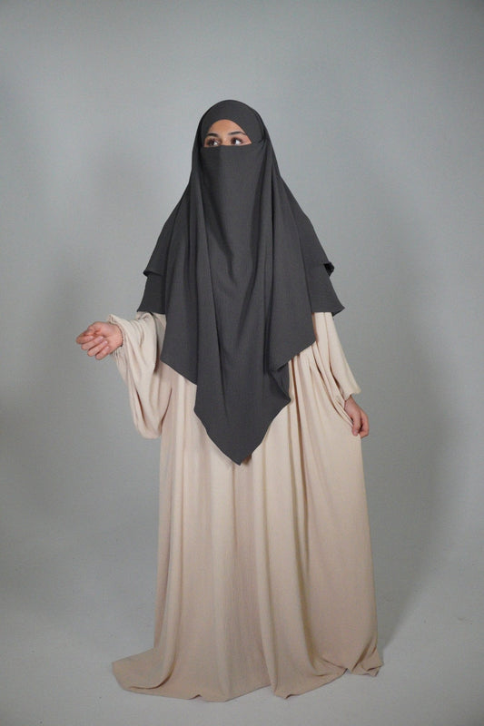 Abaya Almas hellbeige - Byaygul