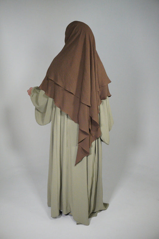 Abaya Almas sage grün - Byaygul