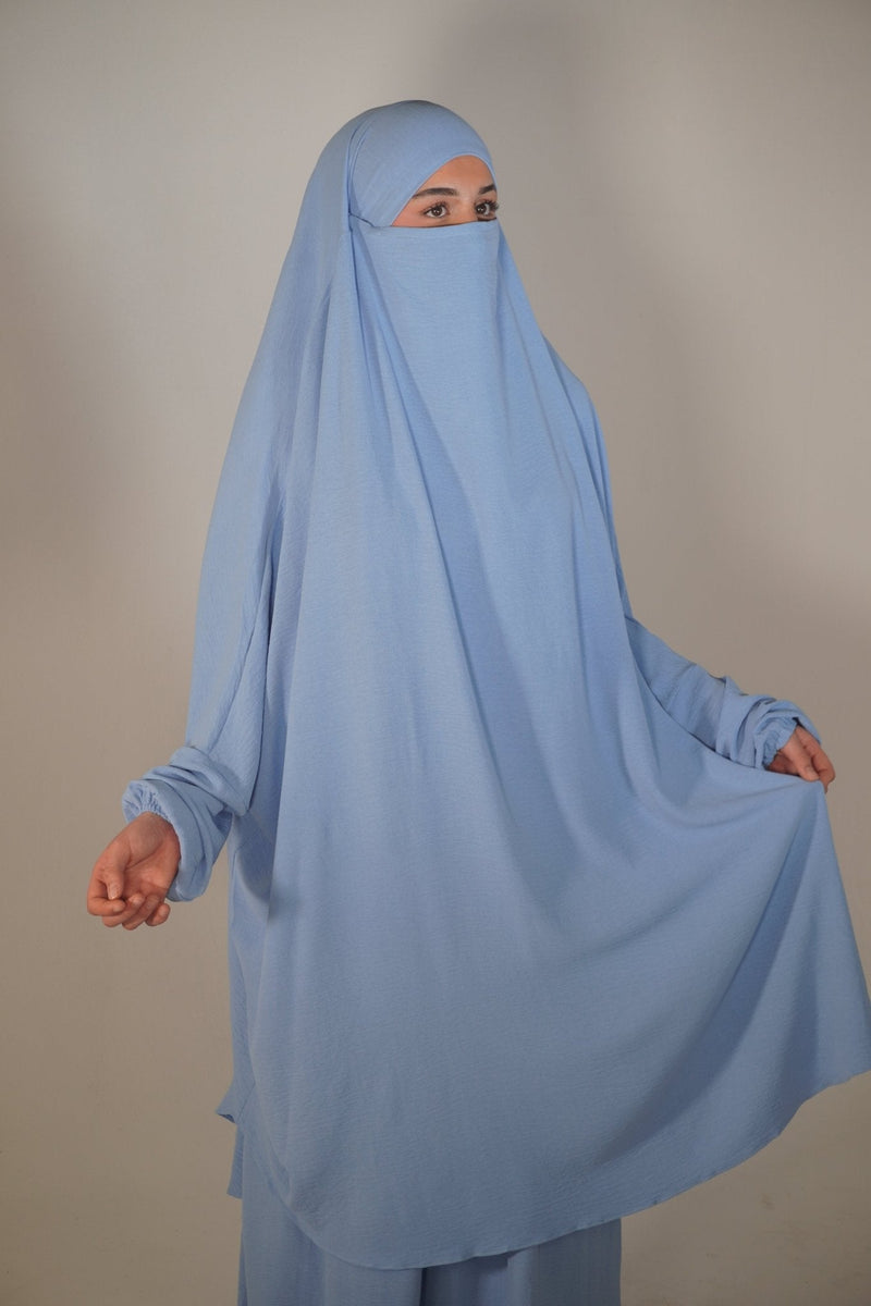 Jazz Jilbab babyblau - Byaygul