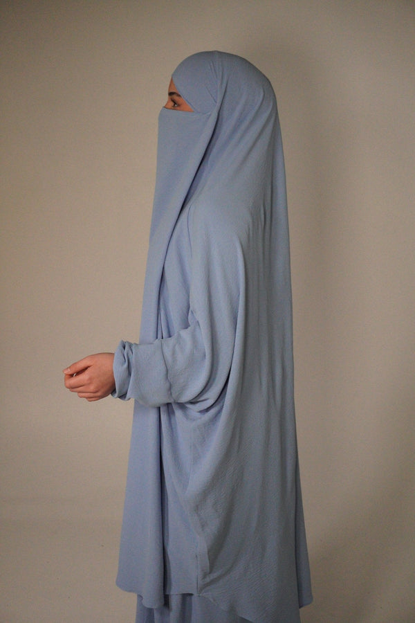 Jazz Jilbab babyblau - Byaygul