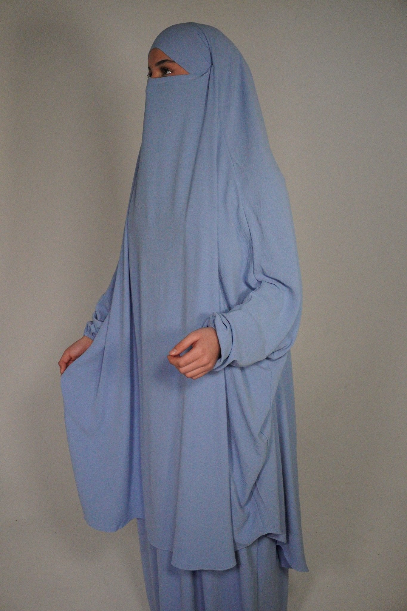 Jazz Jilbab babyblau - Byaygul