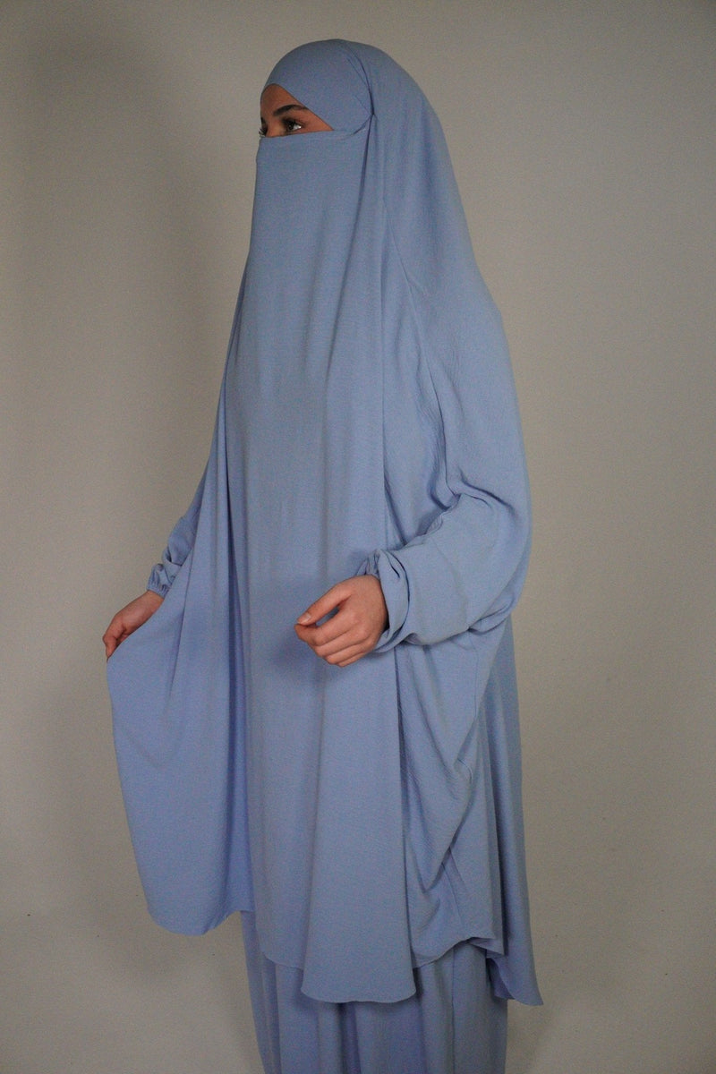 Jazz Jilbab babyblau - Byaygul