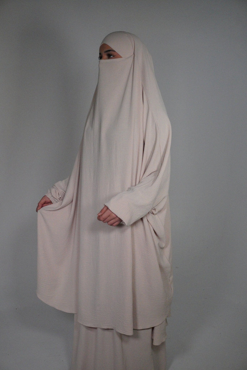 Jazz Jilbab beige - Byaygul