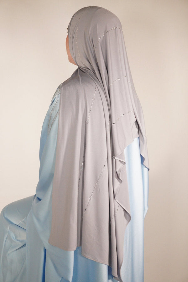 Jersey Diamond hellgrau - Byaygul