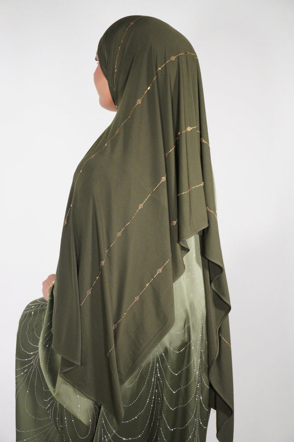 Jersey Diamond Khaki - Byaygul