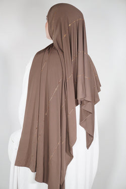 Jersey Diamond mocha - Byaygul