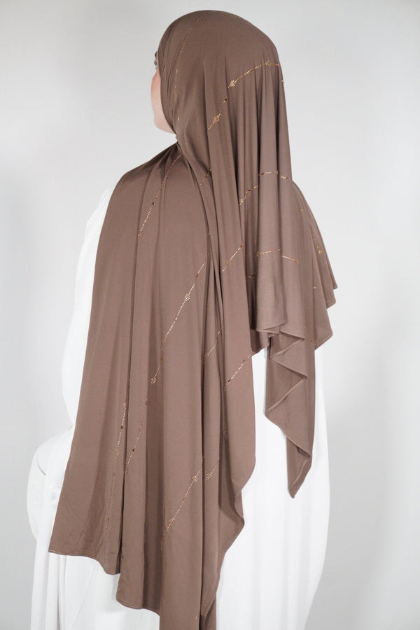Jersey Diamond mocha - Byaygul