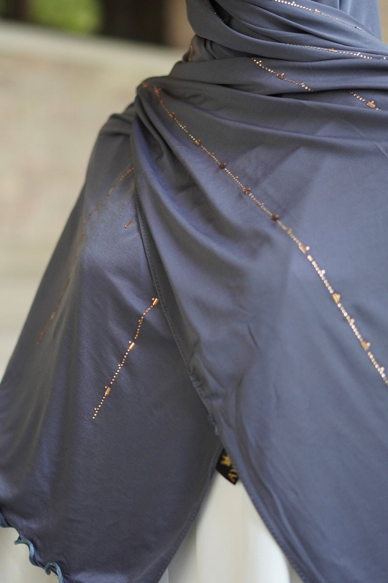 Jersey Hijab “Diamond Grey” - Byaygul