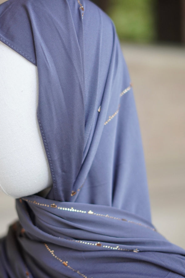 Jersey Hijab “Diamond Grey” - Byaygul