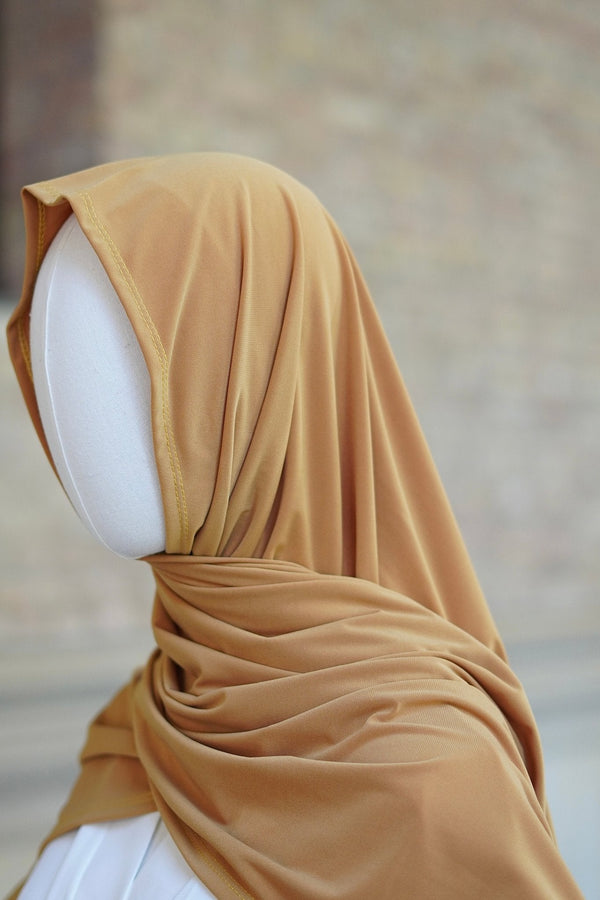 Jersey Hijab “Safran” - Byaygul
