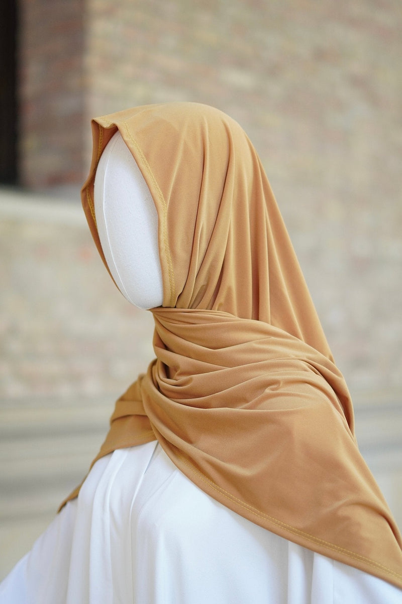 Jersey Hijab “Safran” - Byaygul