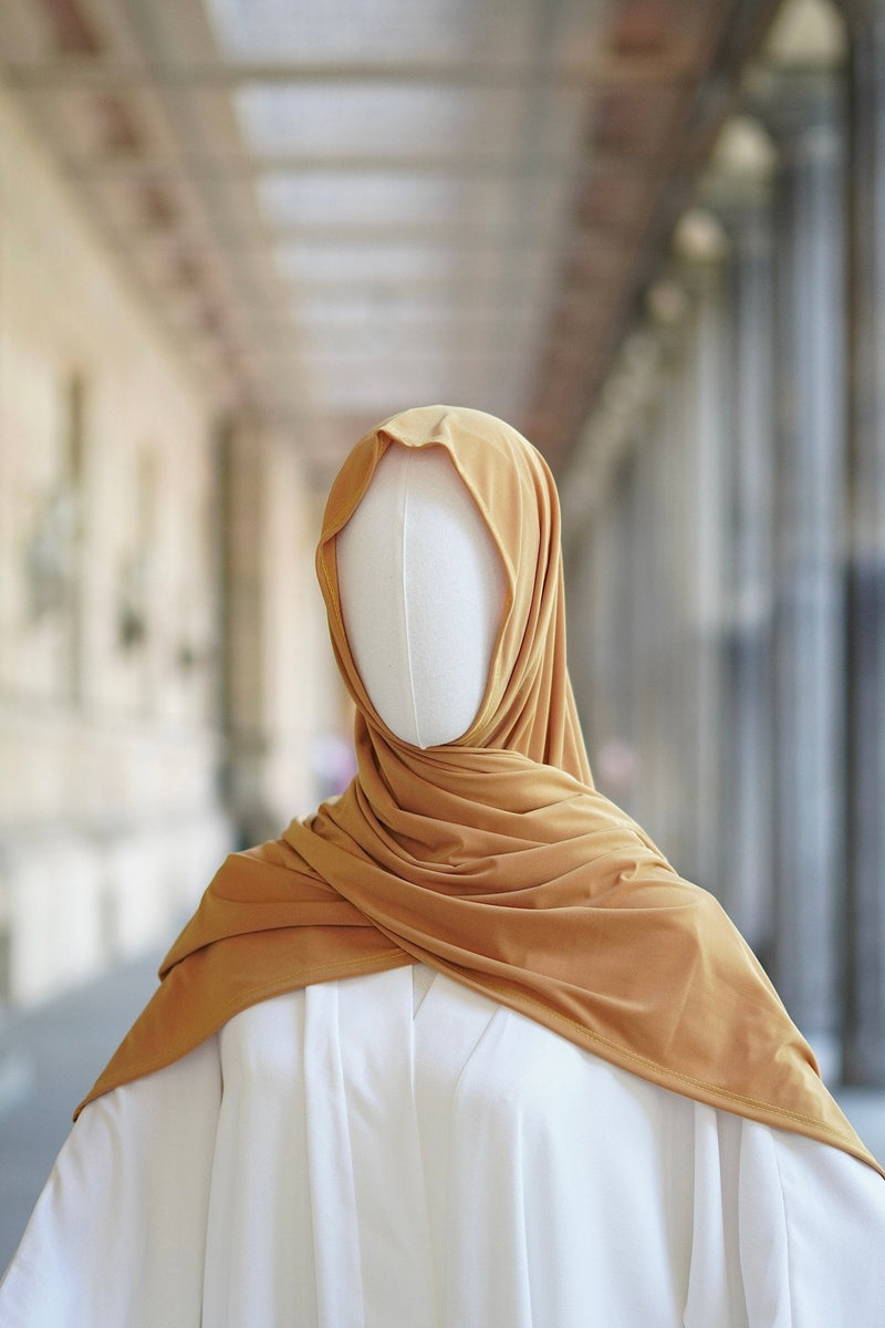 Jersey Hijab “Safran” - Byaygul