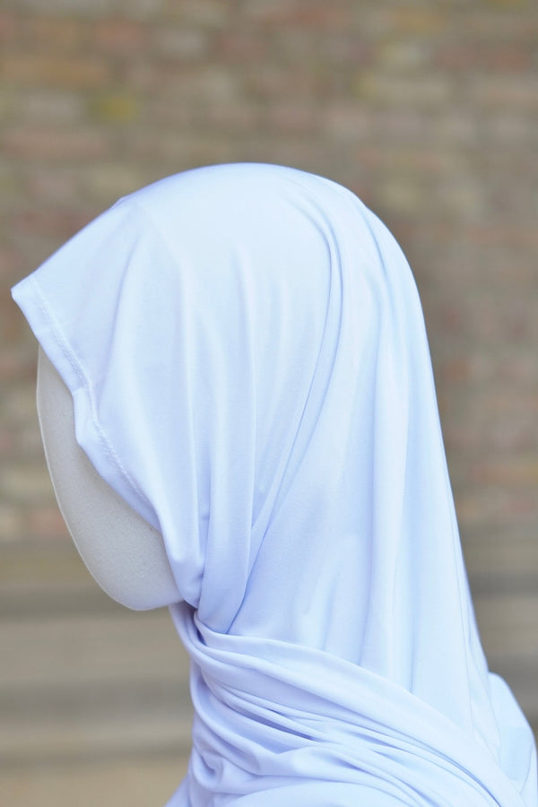 Jersey Hijab “Schneeweiß “ - Byaygul