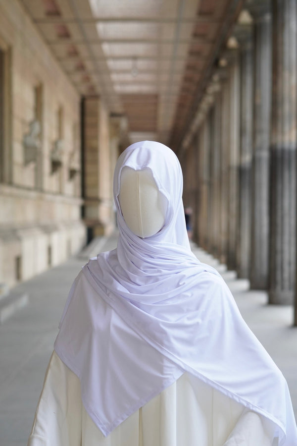 Jersey Hijab “Schneeweiß “ - Byaygul