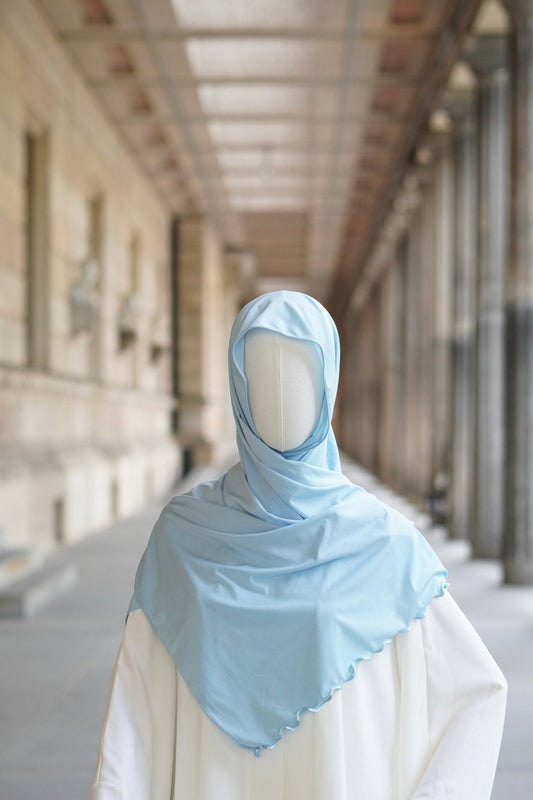 Jersey Hijab Welle “Babyblue Dream“ - Byaygul