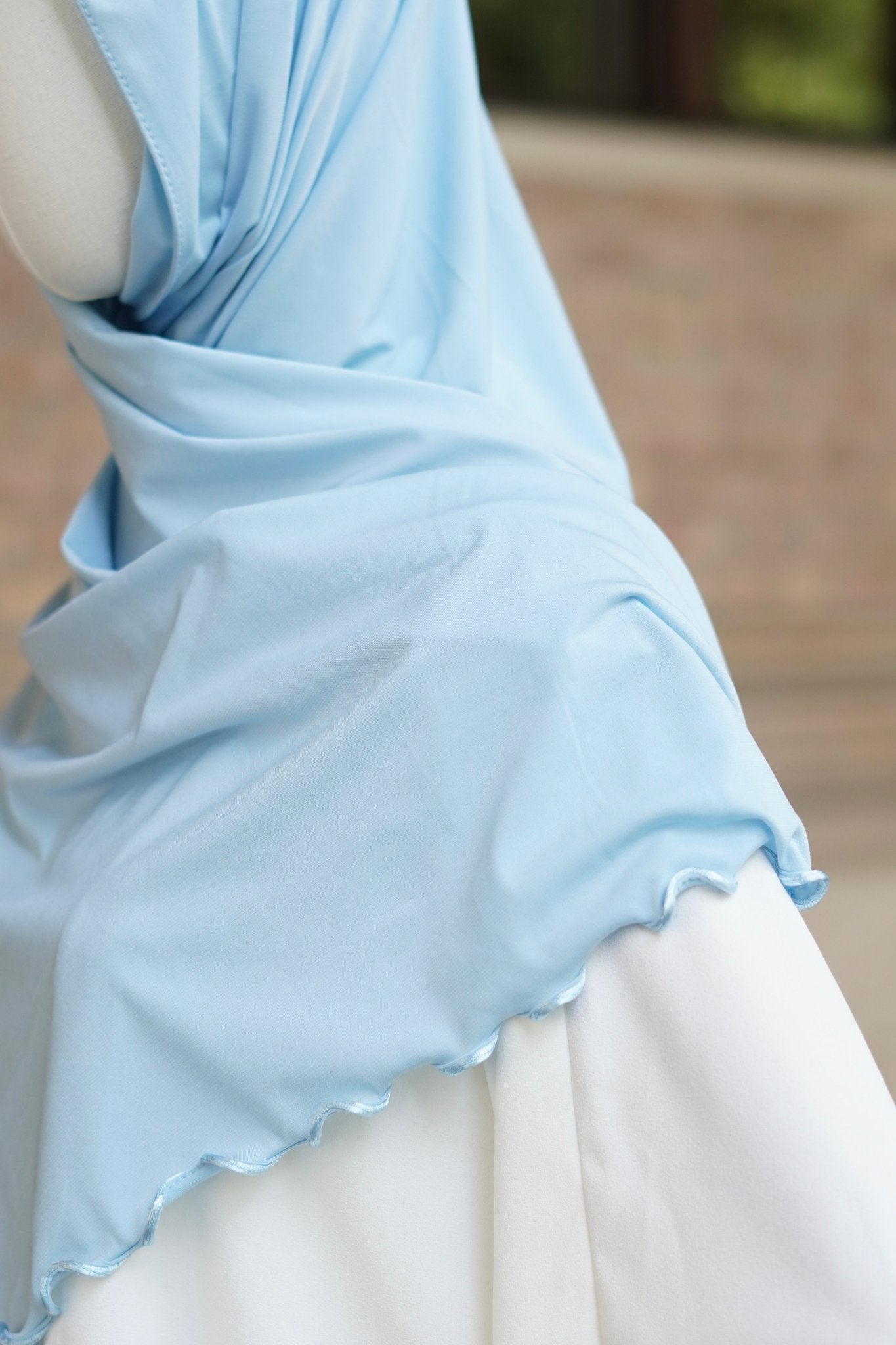 Jersey Hijab Welle “Babyblue Dream“ - Byaygul